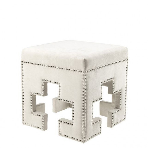 пуф baglioni от eichholtz белый в Нижнем Тагиле