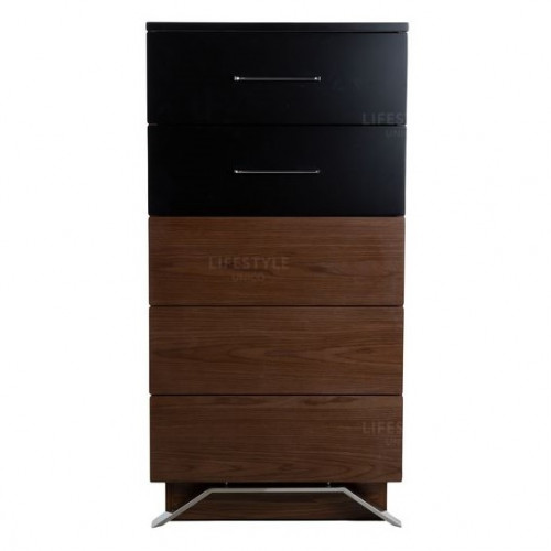 комод anytime 55 орех, черный в Нижнем Тагиле
