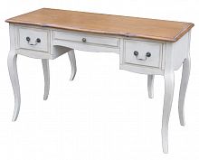 письменный стол mobilier de maison белый, коричневый в Нижнем Тагиле
