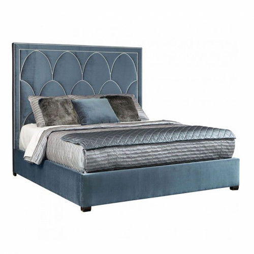 кровать petals queen голубой 90х200 р в Нижнем Тагиле