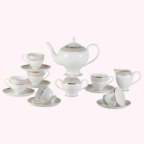 чайный сервиз bianko 17 pcs tea set в Нижнем Тагиле