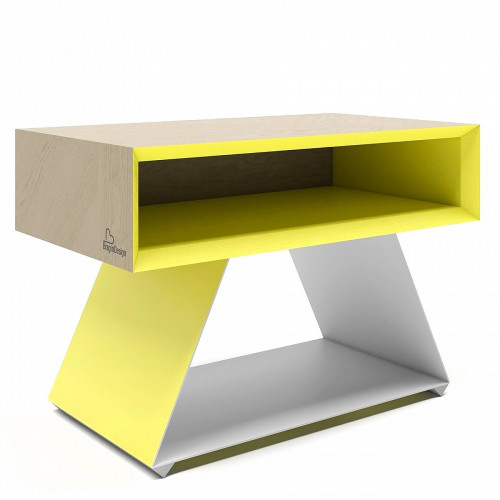 тумба под телевизор желтая shape в Нижнем Тагиле