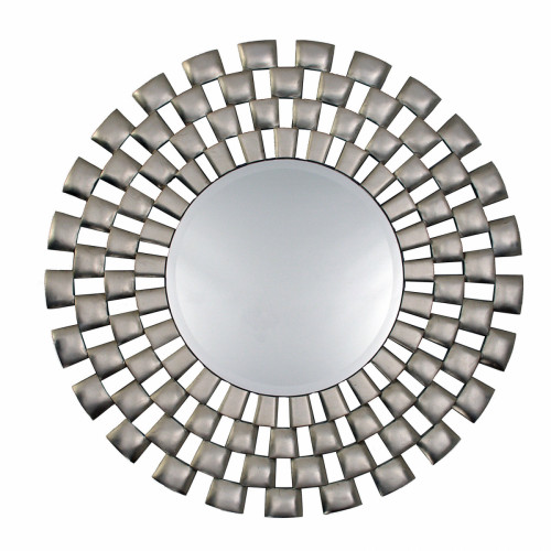 зеркало серебряное круглое большое в геометрической раме laviana в Нижнем Тагиле