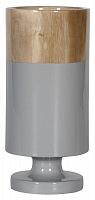 ваза настольная rustic chic tube wood grey в Нижнем Тагиле