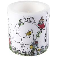 свеча большая moomin счастливое семейство, 8 см в Нижнем Тагиле