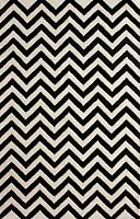 ковер zig zag чёрный 120х180 в Нижнем Тагиле
