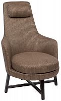 кресло home space brown коричневое в Нижнем Тагиле
