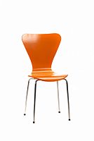 стул ant chair оранжевый металл в Нижнем Тагиле