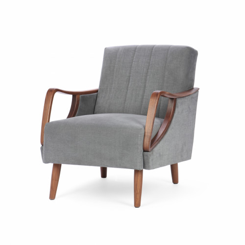 кресло theodore серое в Нижнем Тагиле