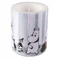 свеча большая moomin зимнее путешествие, 8 см в Нижнем Тагиле