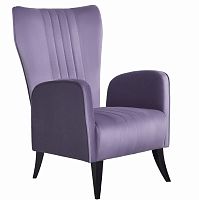 кресло devis purple серое в Нижнем Тагиле