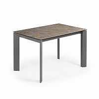 стол atta 120 (180)x80 антрацит, porcela vulcano c cc0184vc от la forma (ex julia grup) в Нижнем Тагиле