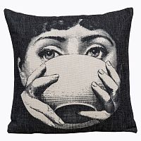 арт-подушка tea time fornasetti в Нижнем Тагиле