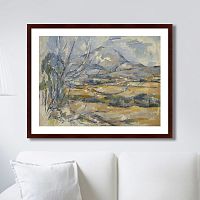 картина: montagne sainte-victoire, 1890г. в Нижнем Тагиле
