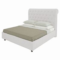 кровать подростковая с мягкой спинкой 140х200 белая sweet dreams в Нижнем Тагиле
