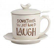 чайный набор sometimes you just have to laugh в Нижнем Тагиле