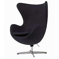 кресло egg chair пепельно-серое в Нижнем Тагиле