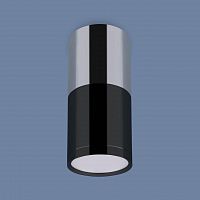 потолочный светодиодный светильник elektrostandard dlr028 6w 4200k хром/черный хром 4690389121982 в Нижнем Тагиле