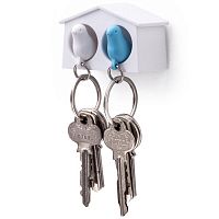 держатель+брелок для ключей двойной mini sparrow белый-голубой в Нижнем Тагиле