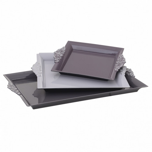 набор подносов, 3 шт. мультиколор в Нижнем Тагиле