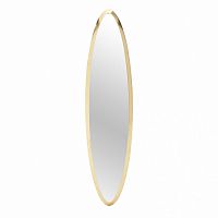 зеркало золотое овальное в узкой раме gold oval в Нижнем Тагиле