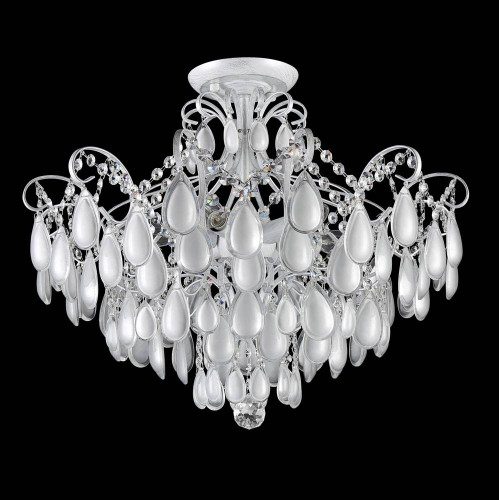 потолочная люстра crystal lux sevilia pl6 silver в Нижнем Тагиле