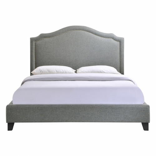 кровать cassis upholstered серая 90х200 р в Нижнем Тагиле