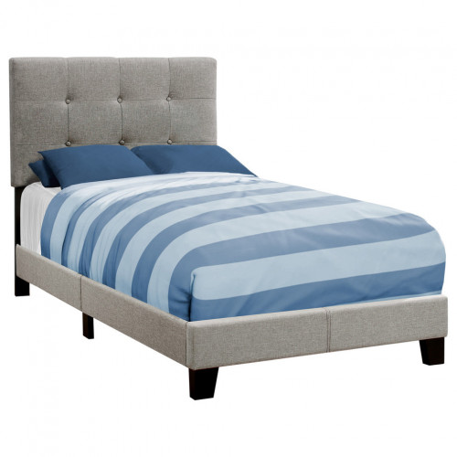 кровать gray linen 120х200 в Нижнем Тагиле