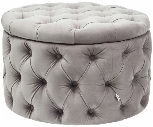 kare design пуф desire, коллекция "желание" 73*46*73, бархат, полиуретан, сосна, серый в Нижнем Тагиле
