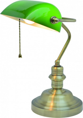 настольная лампа arte lamp banker a2492lt-1ab в Нижнем Тагиле