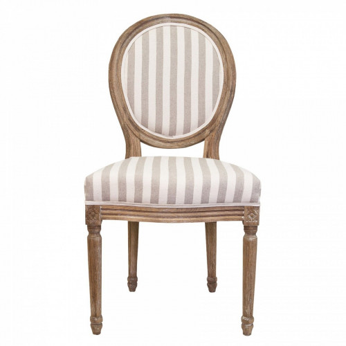 стул miro pinstripe ver.2 белый, серый в Нижнем Тагиле