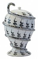 декоративная ваза с крышкой пьеро форназетти serpentino silver в Нижнем Тагиле
