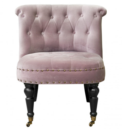 низкое кресло aviana pink velvet в Нижнем Тагиле