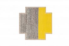 ковер plait yellow 160х160 от gan в Нижнем Тагиле