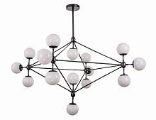 люстра modo 15 black+white черная, белые плафоны в Нижнем Тагиле