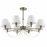 подвесная люстра lumion dakota 3702/8c белая в Нижнем Тагиле