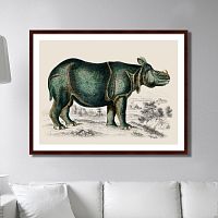 картина: rhinoceros, 1774г. в Нижнем Тагиле