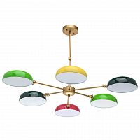 потолочная светодиодная люстра de markt имаджинариум 1 724010106 разноцветная в Нижнем Тагиле