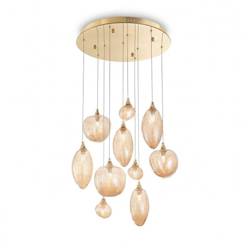 подвесная люстра ideal lux baco sp10 ottone в Нижнем Тагиле