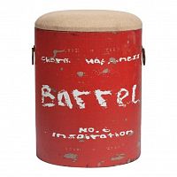 столик-табурет barrel red красный в Нижнем Тагиле