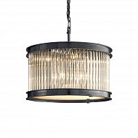 люстра essex crystal 45 черное основание, прозрачное стекло в Нижнем Тагиле