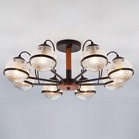 потолочная люстра eurosvet livia 70081/8 черный в Нижнем Тагиле