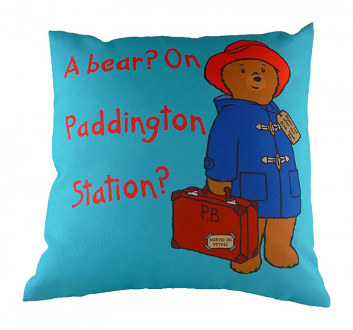 подушка с принтом paddington bear blue в Нижнем Тагиле