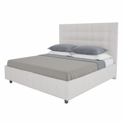 кровать двуспальная 180х200 белая royal black в Нижнем Тагиле