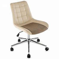 кресло компьютерное marco beige fabric бежевое в Нижнем Тагиле
