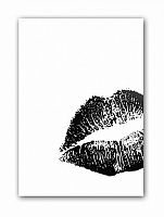 постер kiss а4 (черный) в Нижнем Тагиле