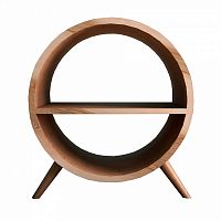 тумба ellipse круглая с полкой орех в Нижнем Тагиле