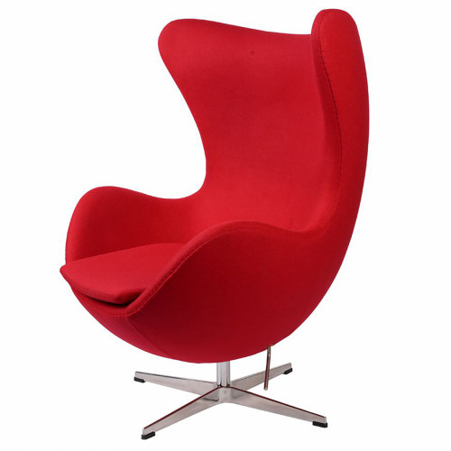 кресло arne jacobsen темно-красное в Нижнем Тагиле