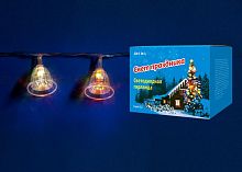 светодиодная гирлянда «колокольчики» 280см rgb (07919) uniel uld-s0280-020/dta rgb ip20 bells в Нижнем Тагиле