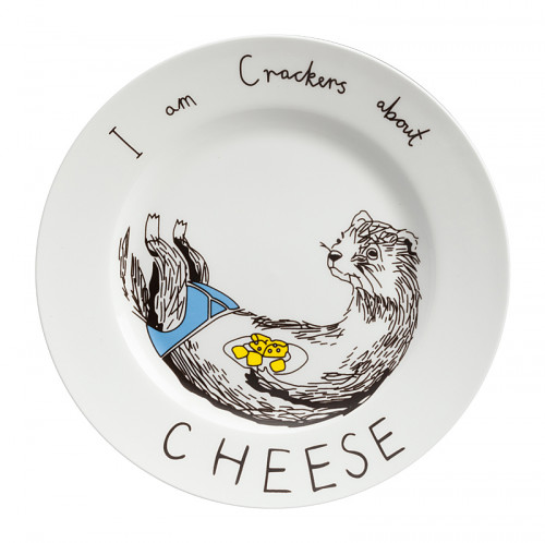 тарелка i am crackers about cheese в Нижнем Тагиле